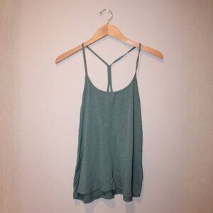 Aerie Green/Teal Spagetti Strap Tank Top